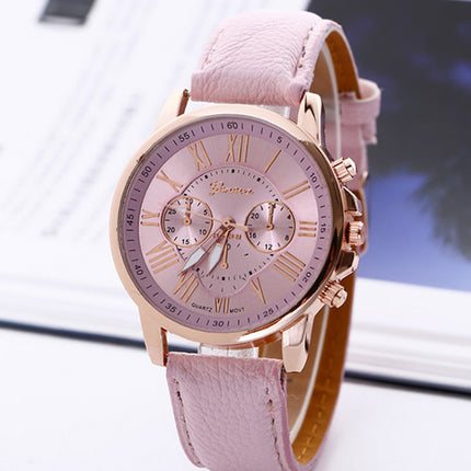 Unisex Fashion Faux Leather Quartz Watch - wnkrs