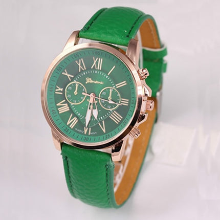 Unisex Fashion Faux Leather Quartz Watch - wnkrs