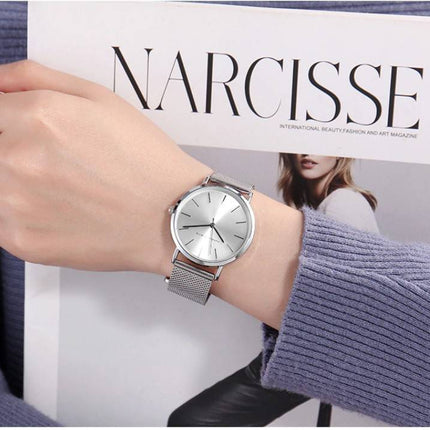 Women's Stainless Steel Quartz Watch - wnkrs