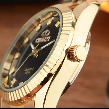 Women's Luxury style Crystal Dial Business Watch - wnkrs