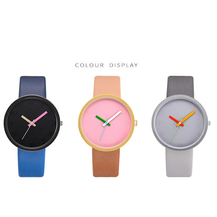 Women's Casual Minimalist Leather Wrist Watch - wnkrs