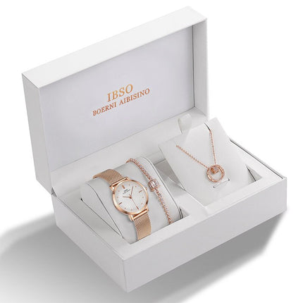 Women's Quartz Watch Gift Set - wnkrs