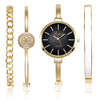 conjunto dorado-negro