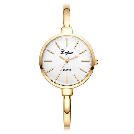 Women's Elegant Wristwatch with Thin Metal Band - wnkrs