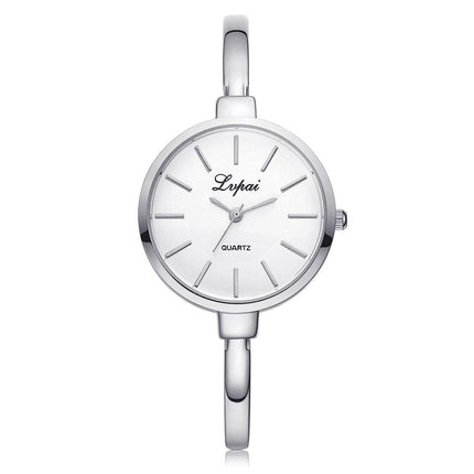 Women's Elegant Wristwatch with Thin Metal Band - wnkrs