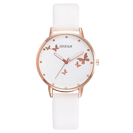 Butterfly Designed Dial Women's Quartz Watch - wnkrs