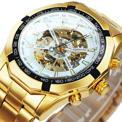 Cool Men's Skeleton Automatic Mechanical Watch - wnkrs