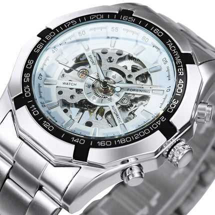 Cool Men's Skeleton Automatic Mechanical Watch - wnkrs