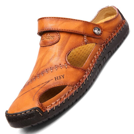 Men's Genuine Leather Sandals - Wnkrs