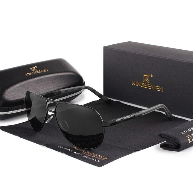 Men's Classic Design Polarized Aluminum Sunglasses - wnkrs