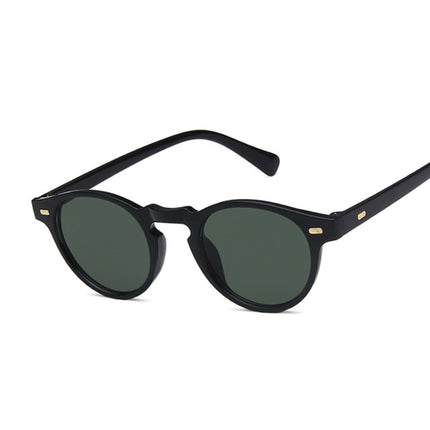 Unisex Oval Shaped Sunglasses - Wnkrs