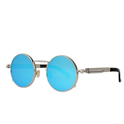 Round Shaped Retro Sunglasses - Wnkrs