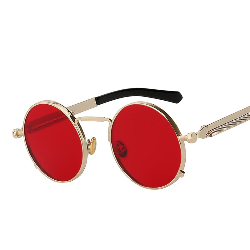 Round Shaped Retro Sunglasses