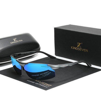 Men's Polarized Aluminum Frame Sunglasses - wnkrs