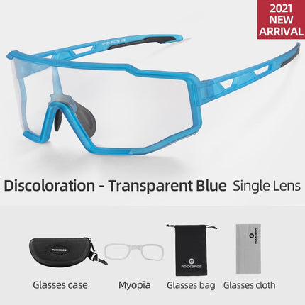 Men's UV400 Photochromic Bike Glasses - wnkrs