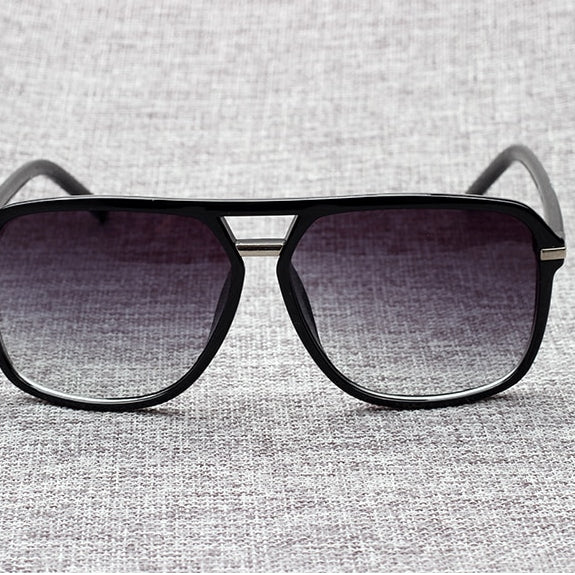 Men's Square Style Gradient Sunglasses