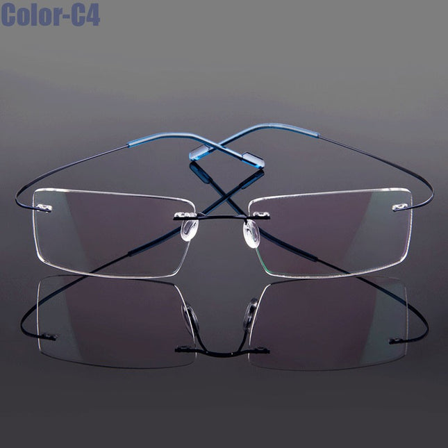 Classic Flexible Metal Eyeglasses - Wnkrs