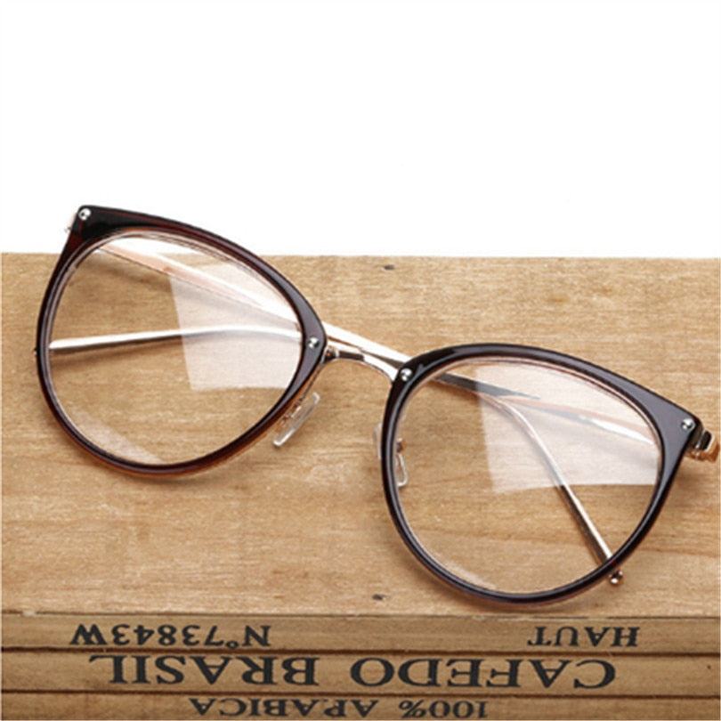 Retro Metal Optical Men's Glasses' Frame