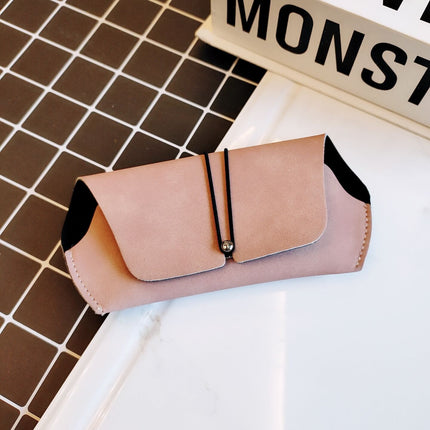 PU Leather Sunglasses Pouch Bag - Wnkrs