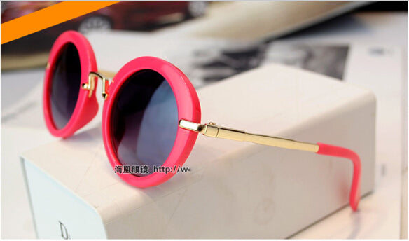 Vintage Round Sunglasses for Kid - Wnkrs