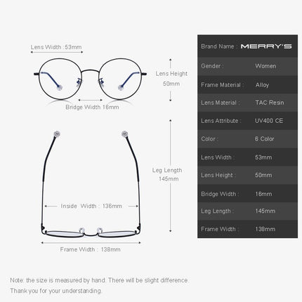 Women's Fashion Round Retro Glasses - Wnkrs