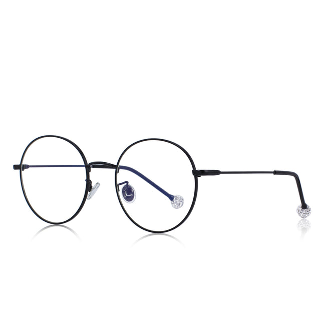 Women's Fashion Round Retro Glasses - Wnkrs