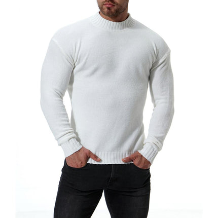 Men's Snow White Sweater - Wnkrs