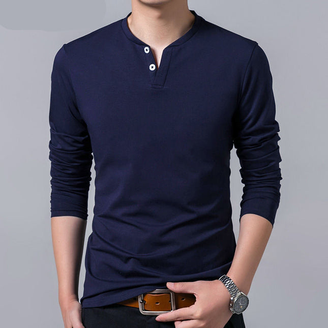 Men’s Casual Cotton Long Sleeve - Wnkrs