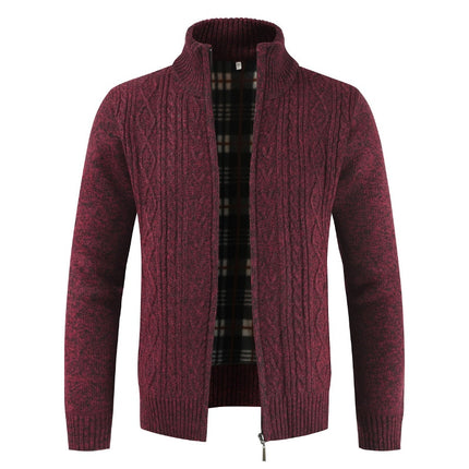 Men's Knitted Cardigan in Multiple Colors - Wnkrs