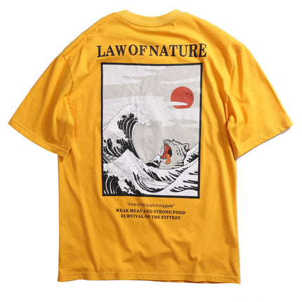 Men's Japanese Style Printed T-Shirt - Wnkrs