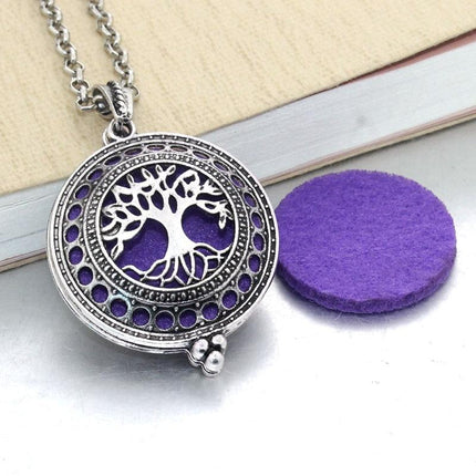 Aroma Essential Oil Diffuser Pendant Necklace - Wnkrs