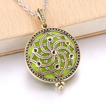 Aroma Essential Oil Diffuser Pendant Necklace - Wnkrs