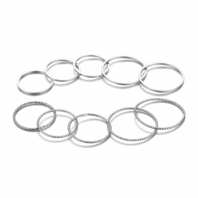 Minimalistic Styled Rings Set - Wnkrs