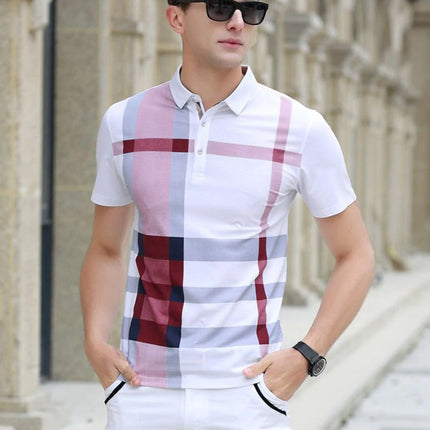 Men's Plaid Polo - Wnkrs