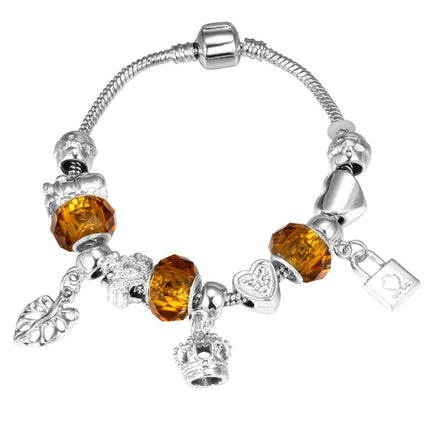 Cute Rhinestone Women's Charm Bracelet - Wnkrs