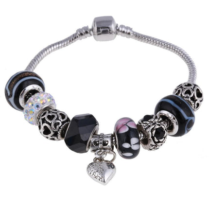 Cute Rhinestone Women's Charm Bracelet - Wnkrs