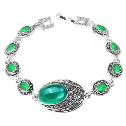 Exquisite Vintage Oval Shaped Women's Jewelry Set - Wnkrs