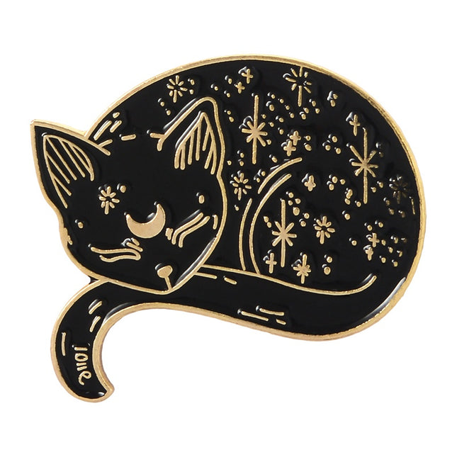 Cat Themed Metal Pin - Wnkrs