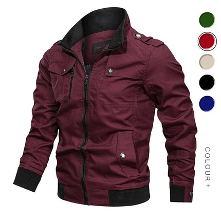 Men's Cotton Bomber Jacket - Wnkrs