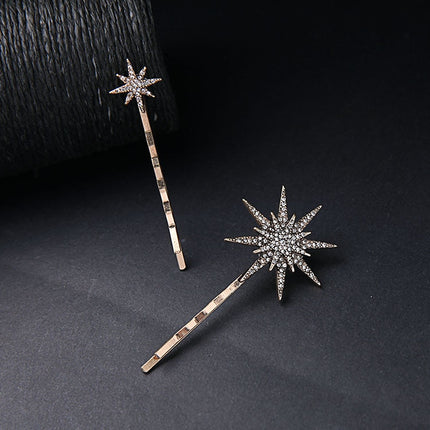 Women's Star and Moon Shaped Hair Clip - Wnkrs