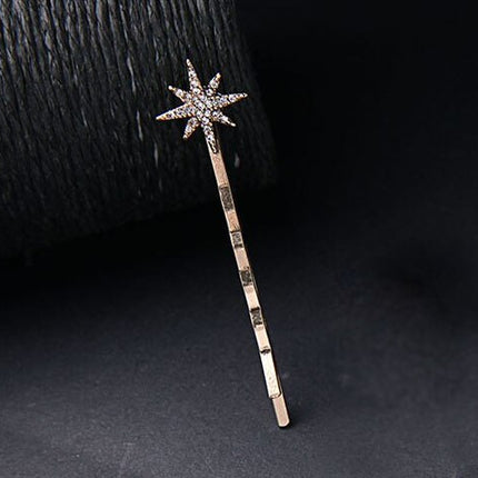 Women's Star and Moon Shaped Hair Clip - Wnkrs