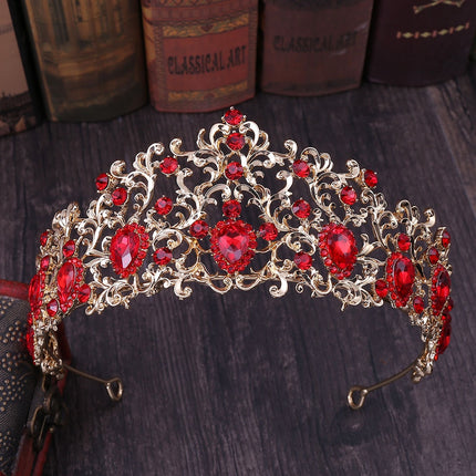 Women's Solid Crystal Tiara - Wnkrs