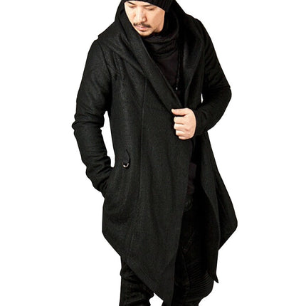 Steampunk Hooded Irregular Cloak - Wnkrs