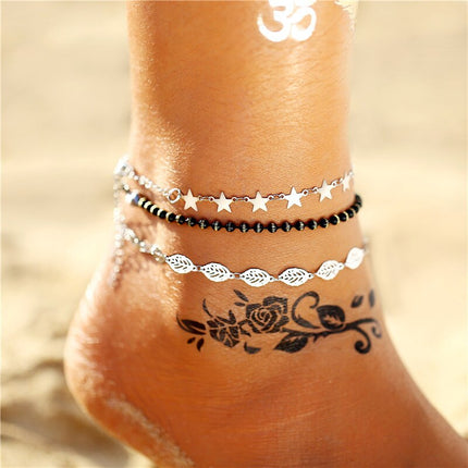 Charming Summer Boho Metal Women's Anklet - Wnkrs