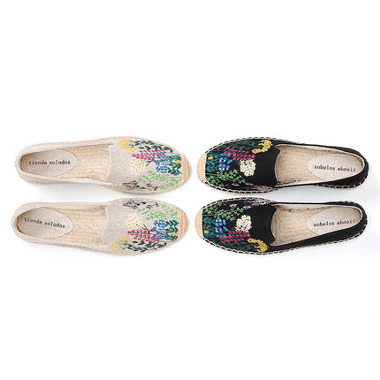 Floral Styled Espadrilles for Women - Wnkrs