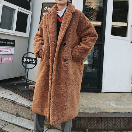 Men's Winter Thicken Wool Coat - Wnkrs