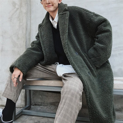 Men's Winter Thicken Wool Coat - Wnkrs