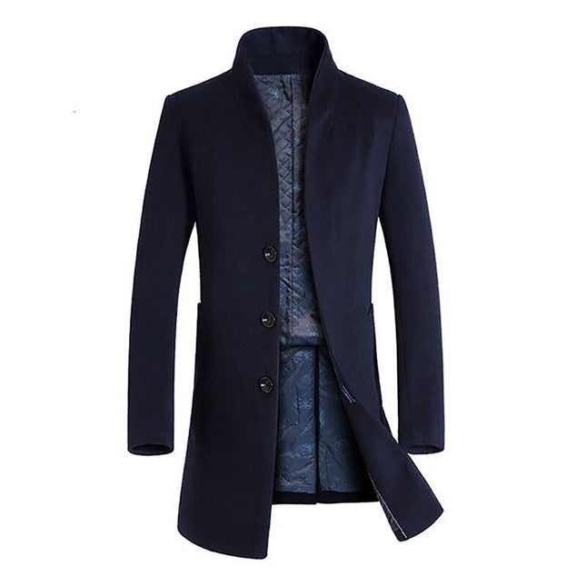 Warm Wool Coat for Men - Wnkrs