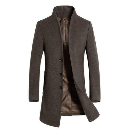 Warm Wool Coat for Men - Wnkrs