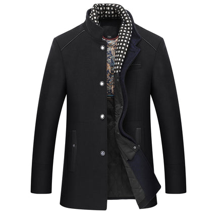 Men's Woolen Coat for Winter - Wnkrs